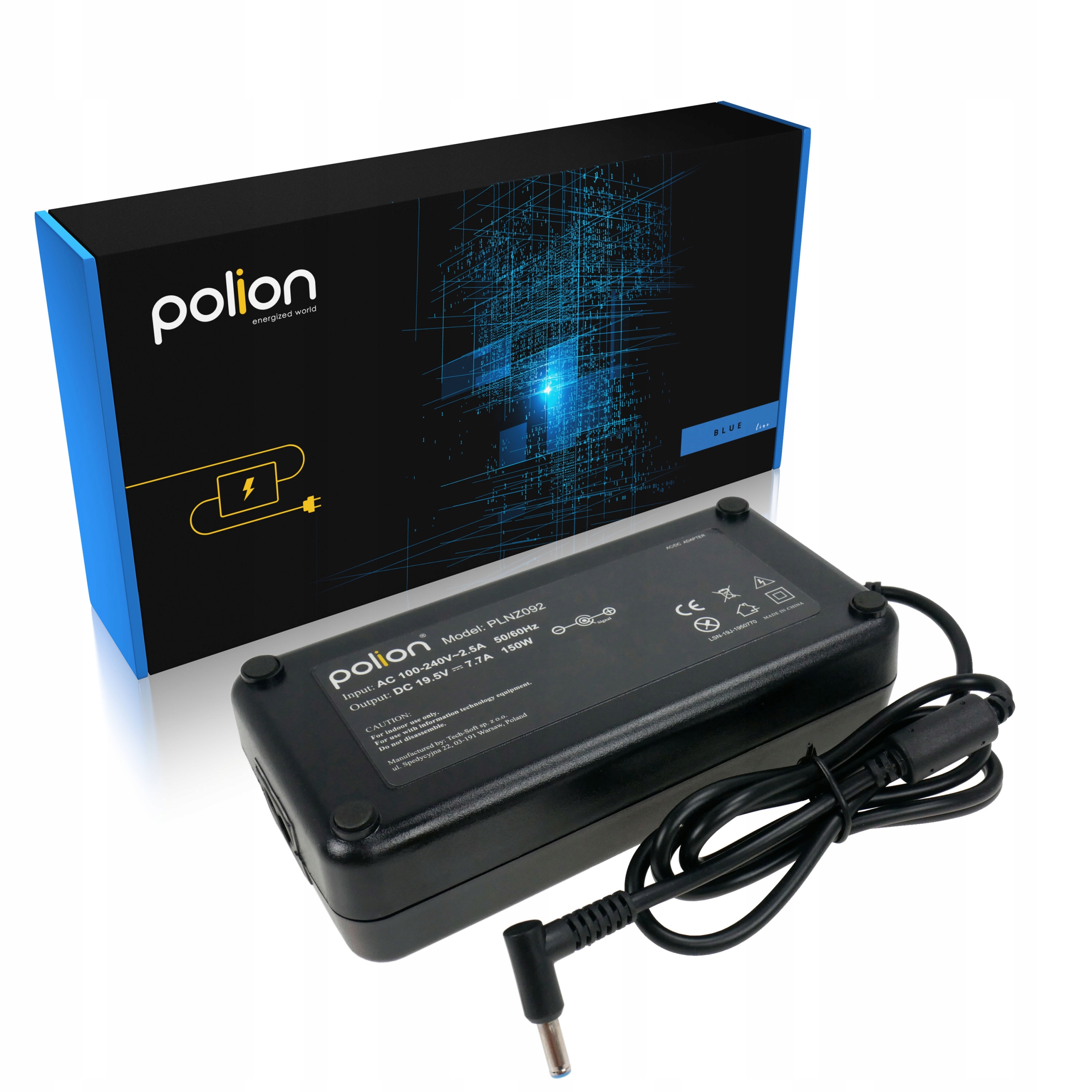 

Ładowarka 150W do Hp 19,5V 7,7A 4,5x3,0mm pin