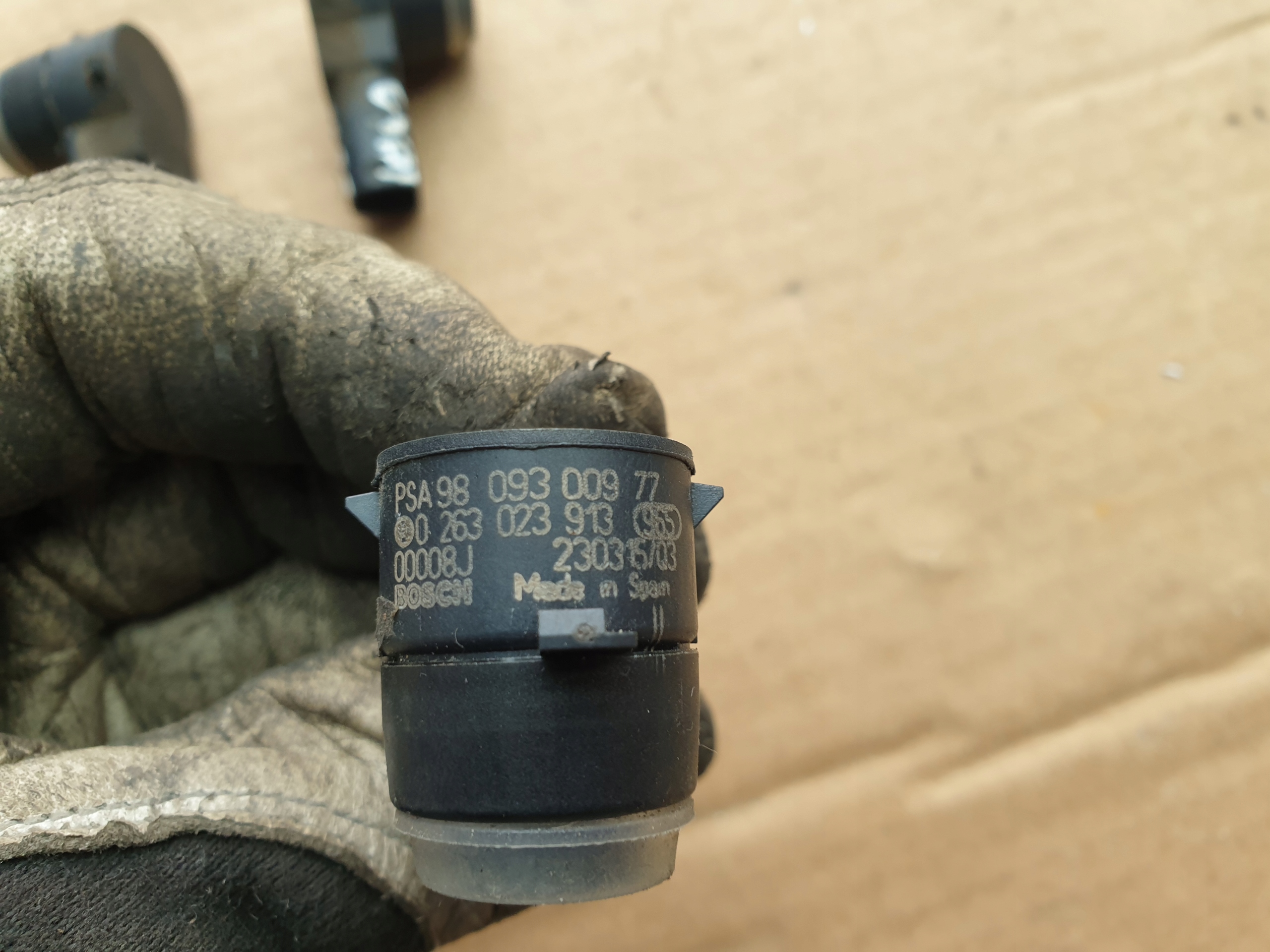 sensor rear PDC CITROEN C4 B7 II DS4 2014- 9809300977