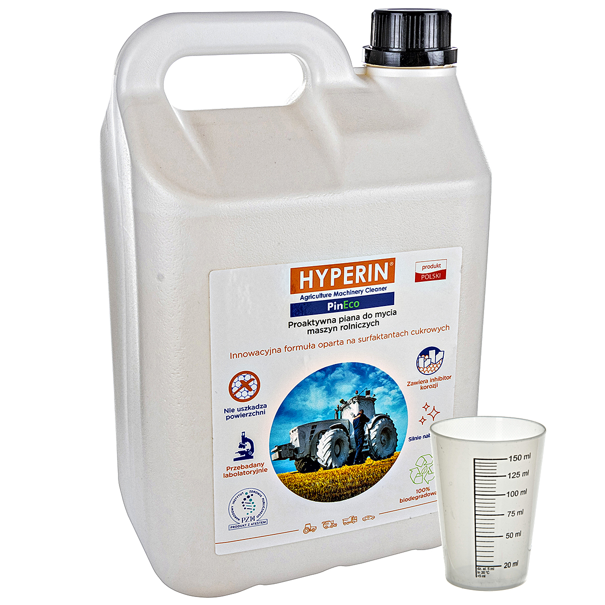 Hyperin PinEco 5kg piana aktywna miarka gratis