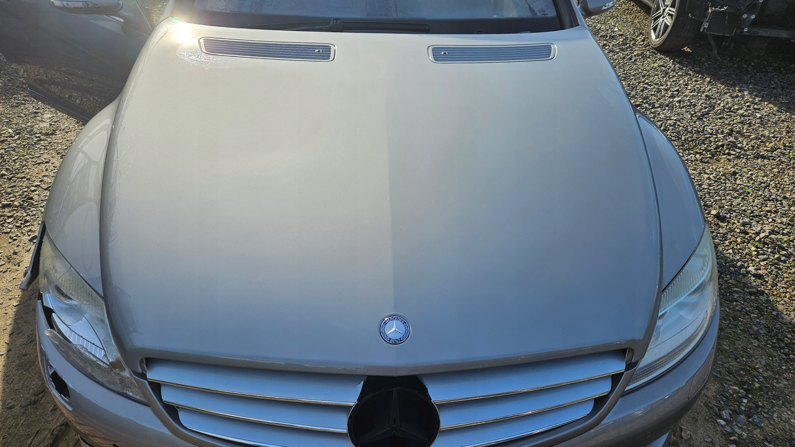 bonnet front complete MERCEDES W216 216 CL colour 723