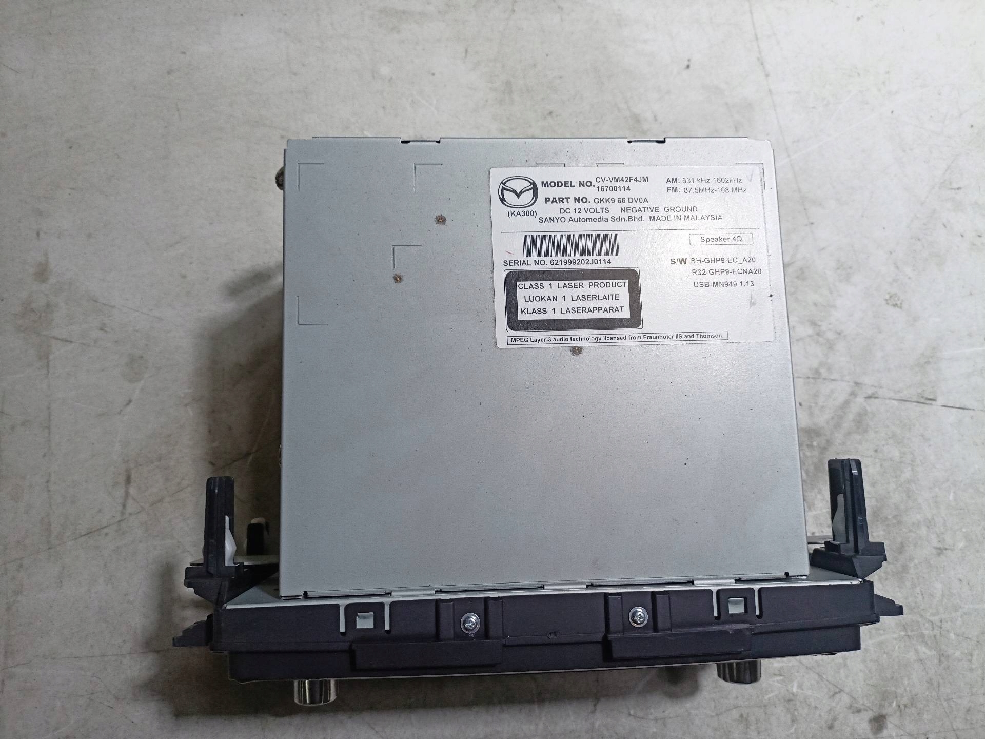 Bildschirm, multimedia Mazda 6 3 GJ 2013 CV-VM42F4JM