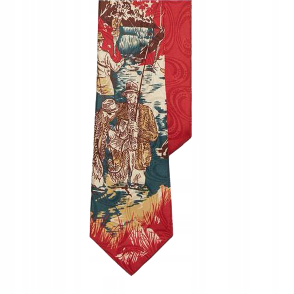 Kravata Polo Ralph Lauren 712918695001 Červená