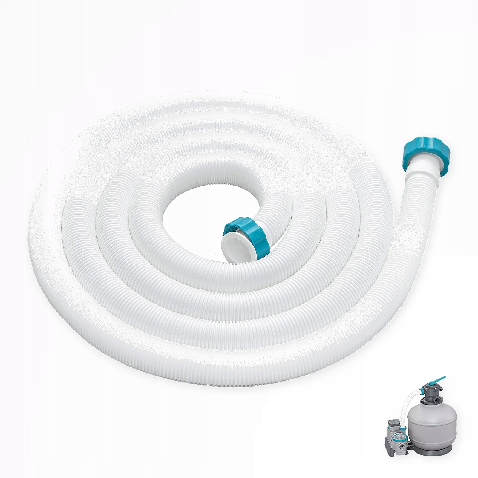 58486 Flowclear Bestway Ersatzteil Verbindungsschlauch bílý 38 mm 300 cm