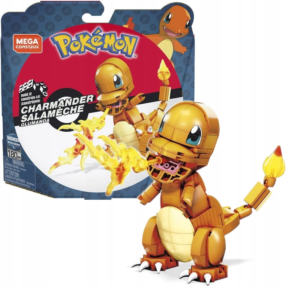 

Construx Pokemon Klocki Figurka Charmander