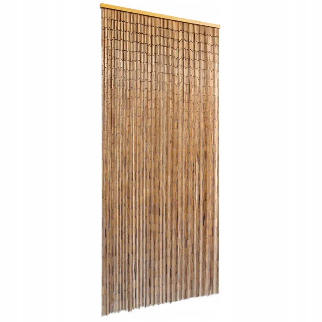 Bambusová Závěs Moskytiéra Hnědá 90 x 200 cm