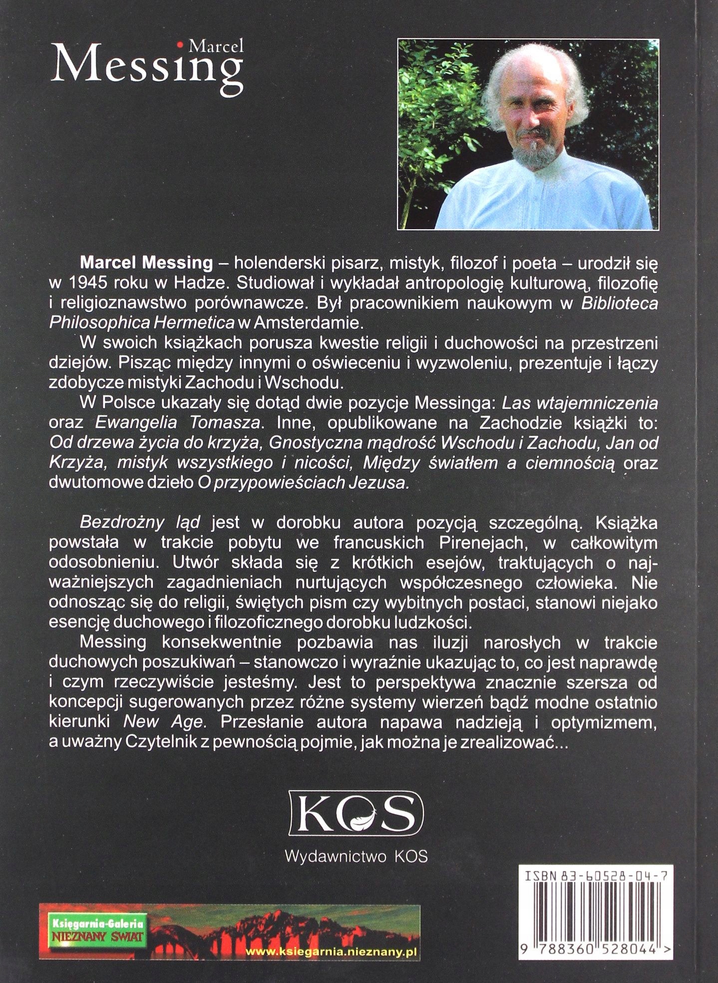 BEZDROŻNY LĄD - Marcel Messing [KSIĄŻKA] Stan opakowania oryginalne