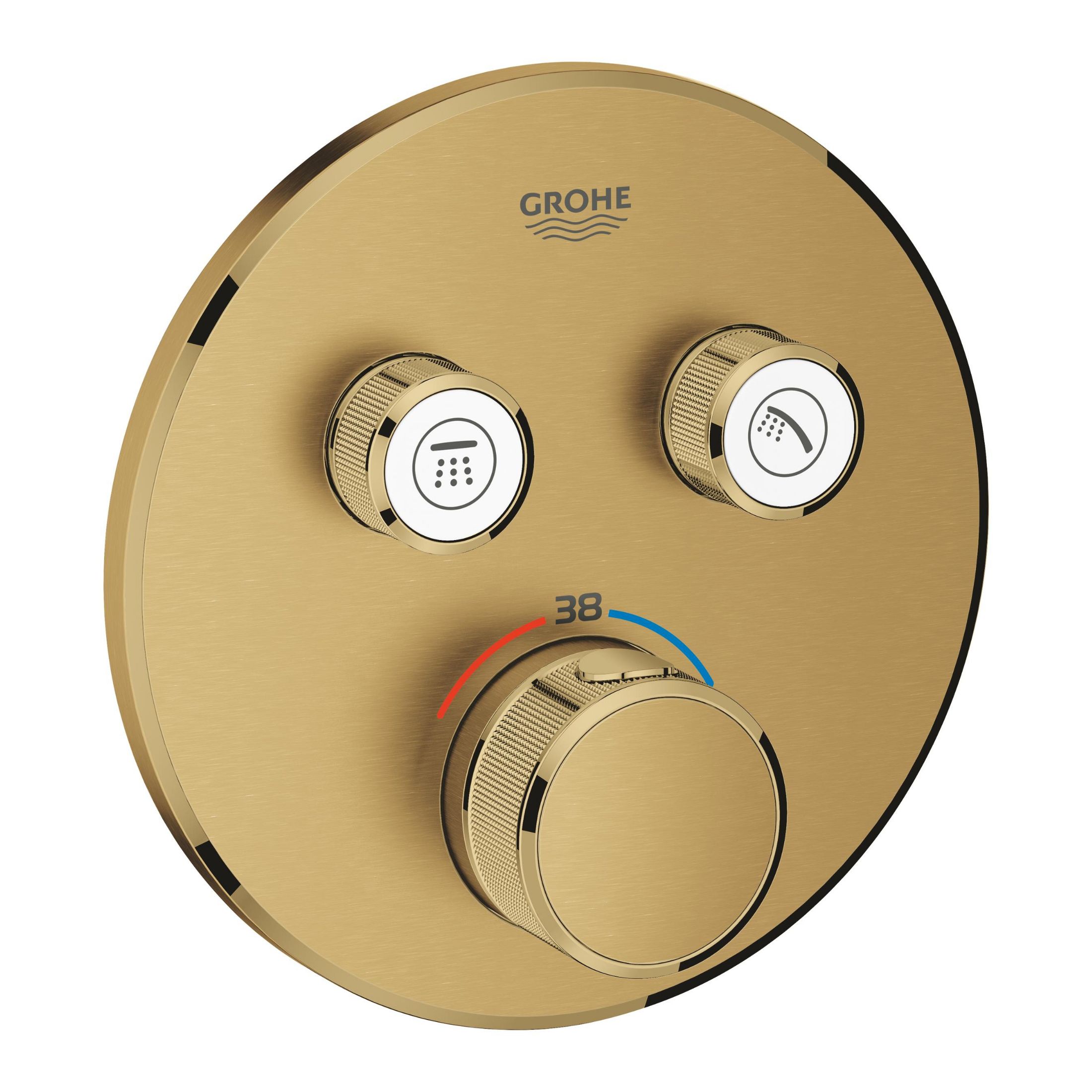 Grohe Grotherm Bateria prysznicowa termostatyczna złota 29119GN0