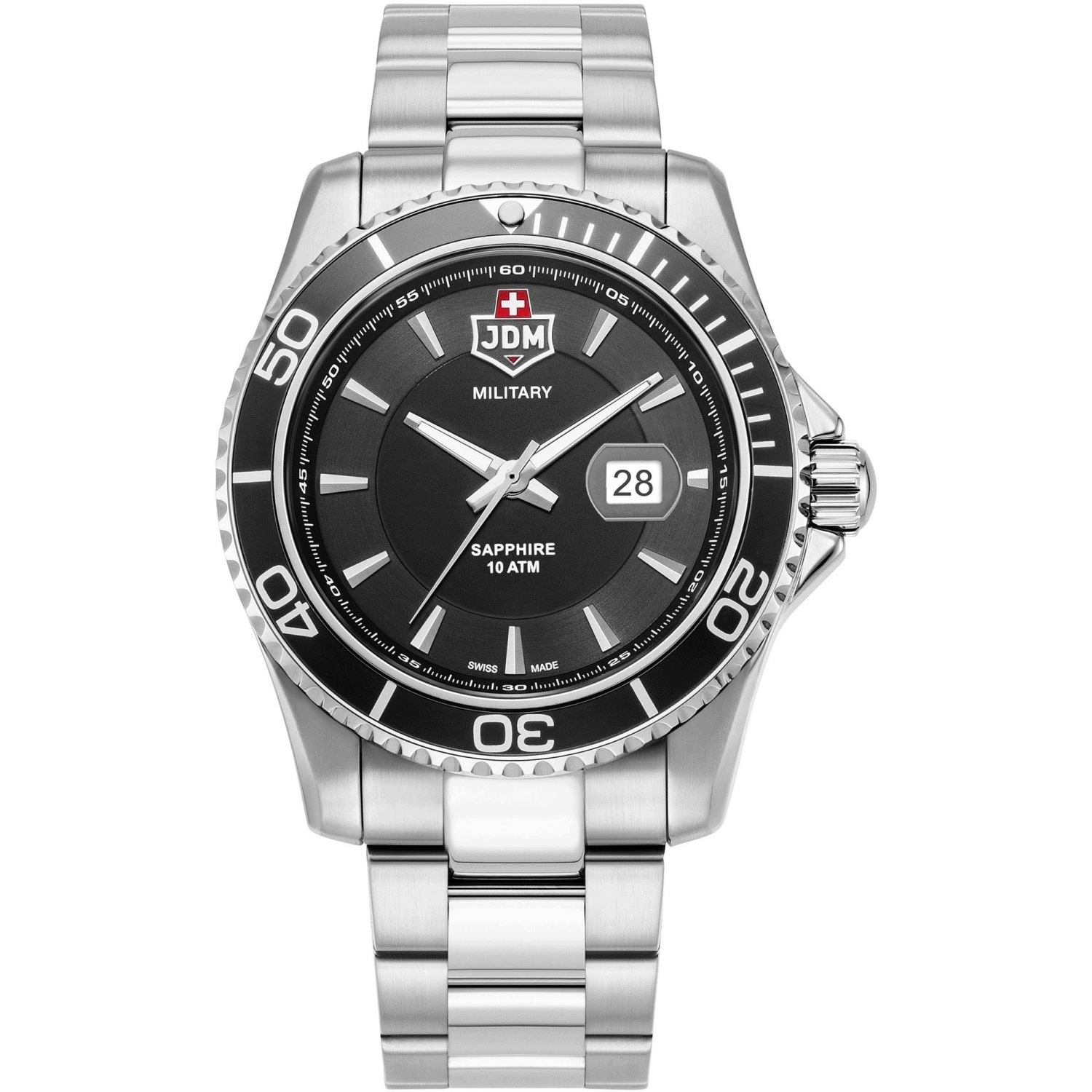 Zegarek Męski Jdm Military JDM-WG022-03 srebrny