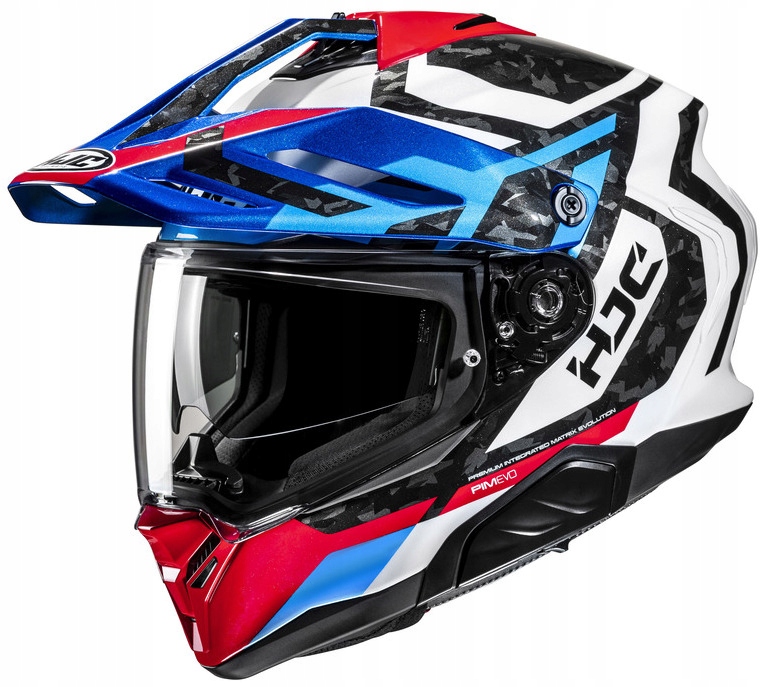 Hjc RPHA60 Dakar Blue White Motocyklová Prilba Integrálna Modrá Biela