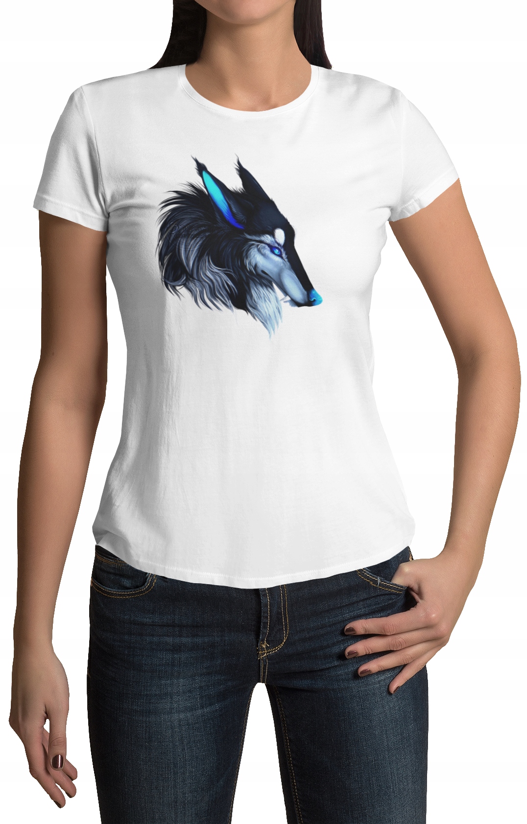

Koszulka Damska T-shirt L Super Jakość- Wzory!