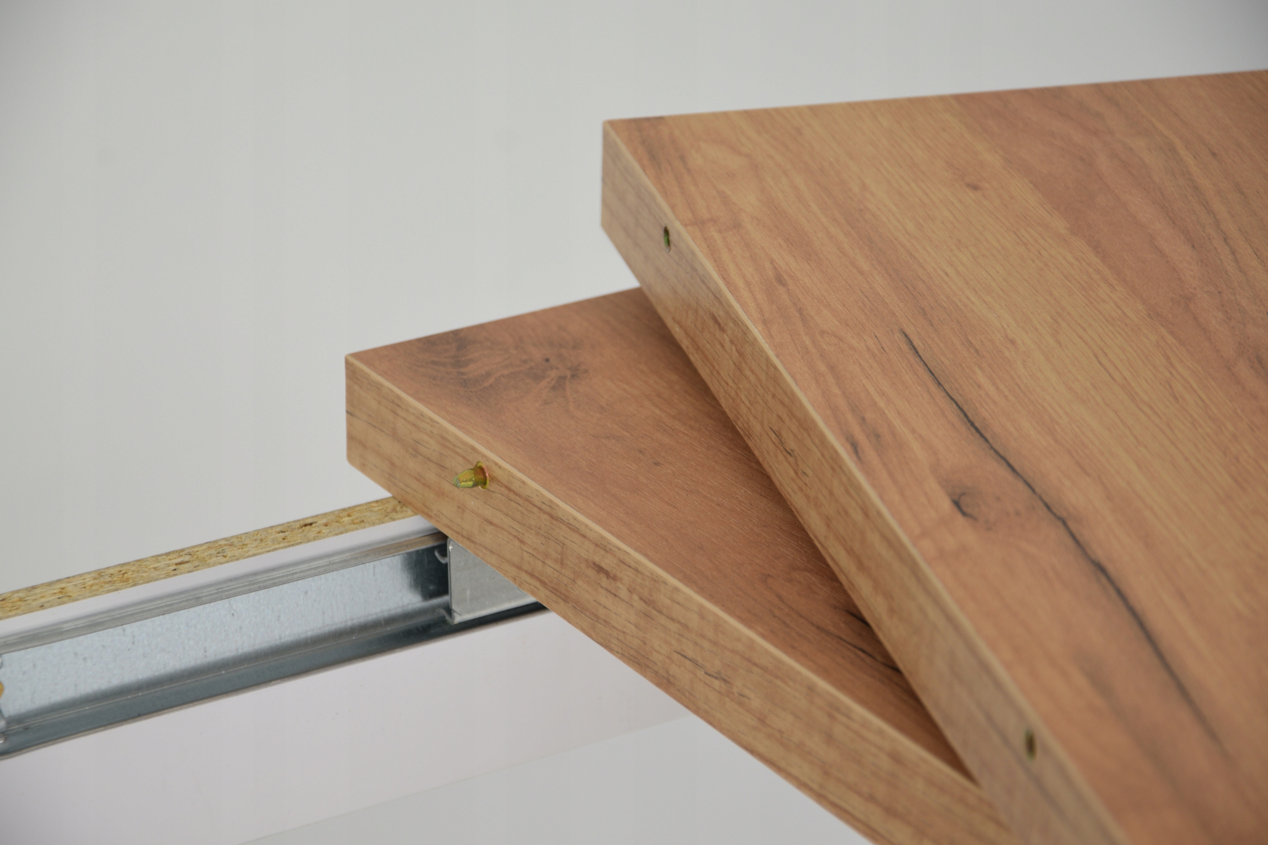 ZESTAW LOFT BLAT CRAFT I 6 BIAŁYCH KRZESEŁ Kolor blatu dąb craft