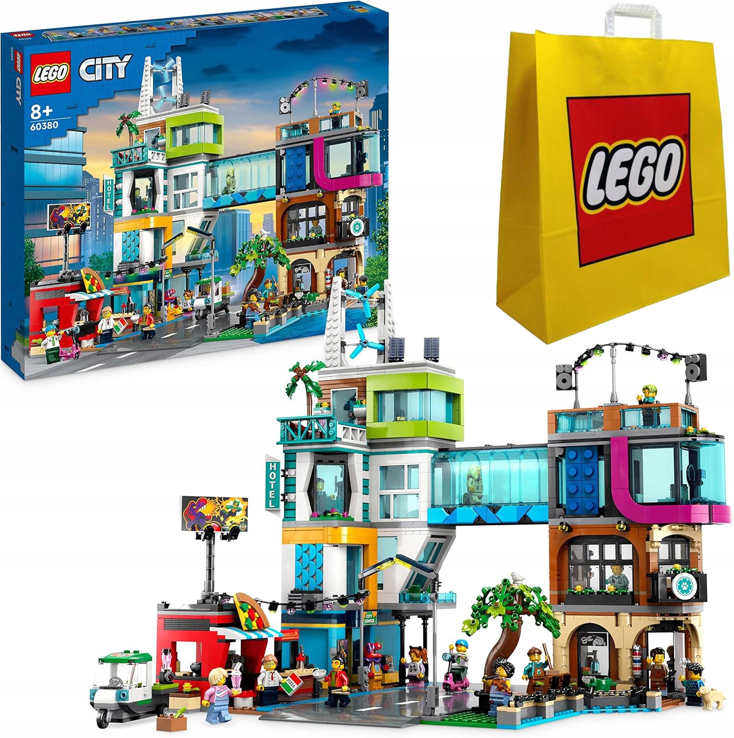 Lego City Centrum města 60380 B. Velká taška Lego