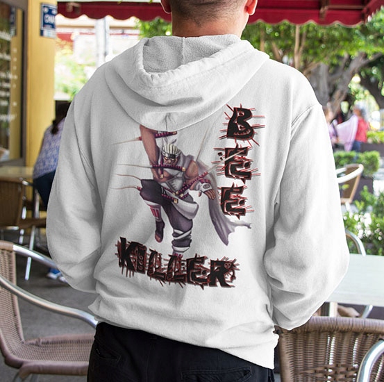 Mikina S Kapucí Naruto Killer Bee