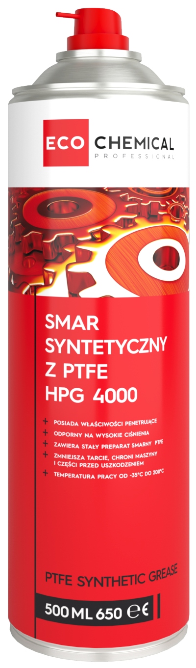 

Smar z teflonem Ptfe HPG4000 Ecochemical