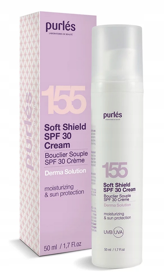 155 Lekki krem Nawilżający z filtrem Uv Spf 30 Purles 50 ml