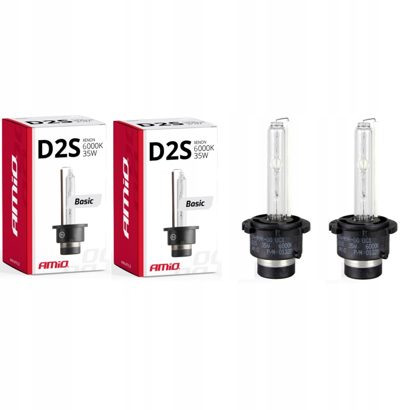 

Żarniki Xenon D2S 6000K Basic 35W 2SZT.HOMOLOGACJA