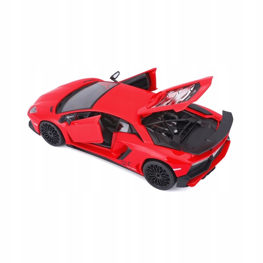 Lamborghini Aventador LP 750-4 1:24 Bburago 21079 Materiał karton metal plastik