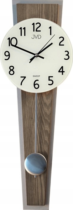 Dizajnové kyvadlové nástenné hodiny Jvd NS17020 78, 63cm