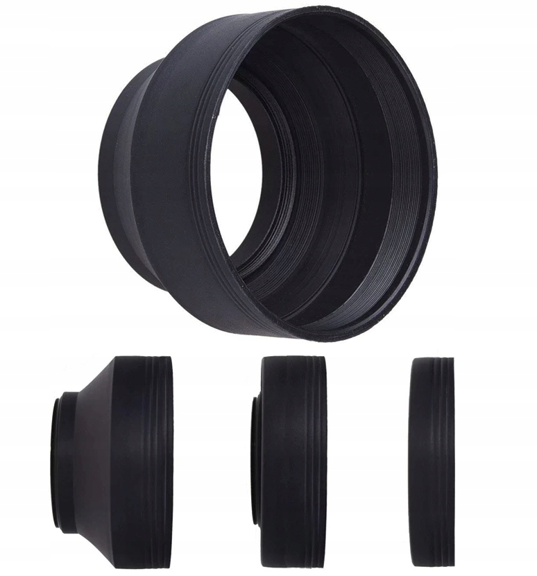 

Osłona przeciwsłoneczna gumowa 52mm 3 w 1