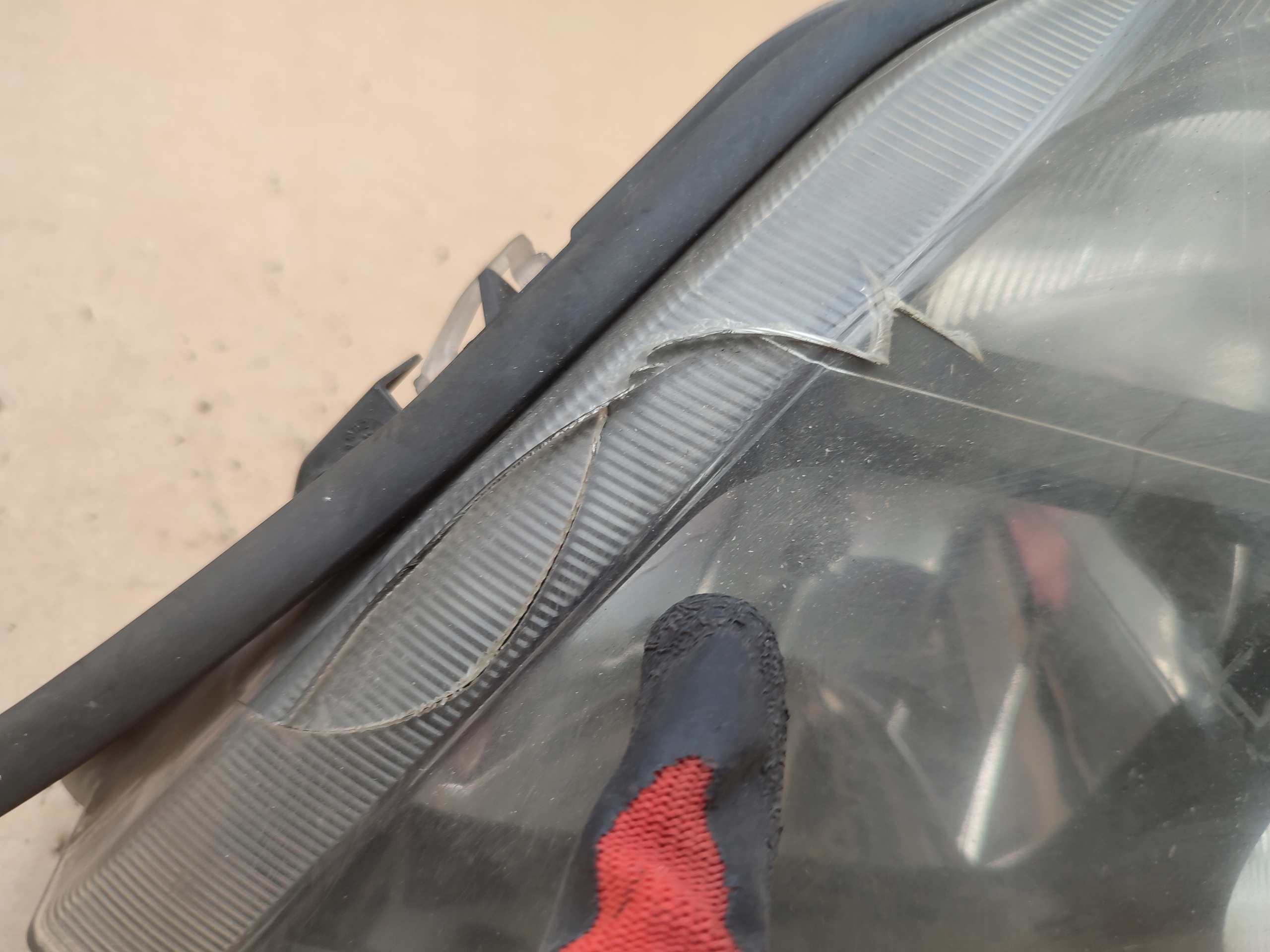 REFLEKTOR left light front lens EUROPA OPEL VECTRA C 02-05 155887-00