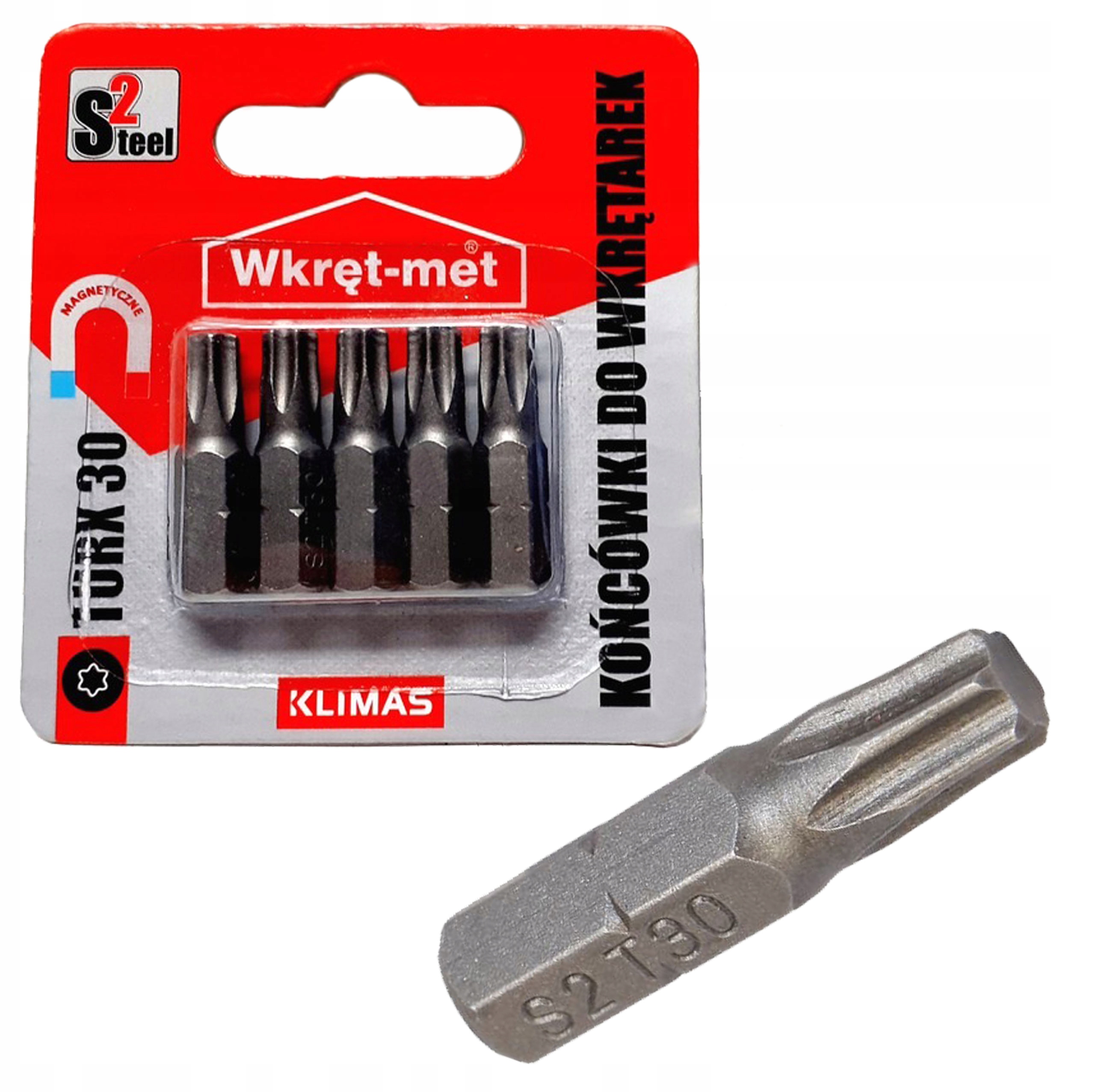 

Końcówki do wkrętarek bity bit Torx Tx 30 5 szt.