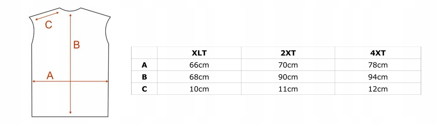 DUŻA MĘSKA KOSZULKA SPORTOWA BEZRĘKAWNIK ADIDAS OBW.180 E Kit2.0 O22442 2XT Rozmiar inny