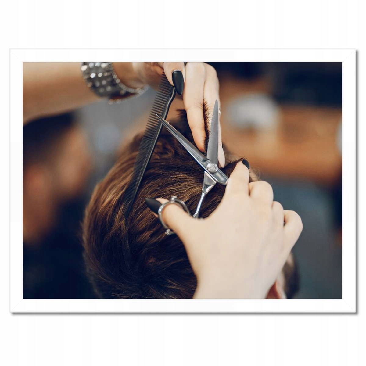 Plakáty v rámu 40x30 Kadeřnické vybavení