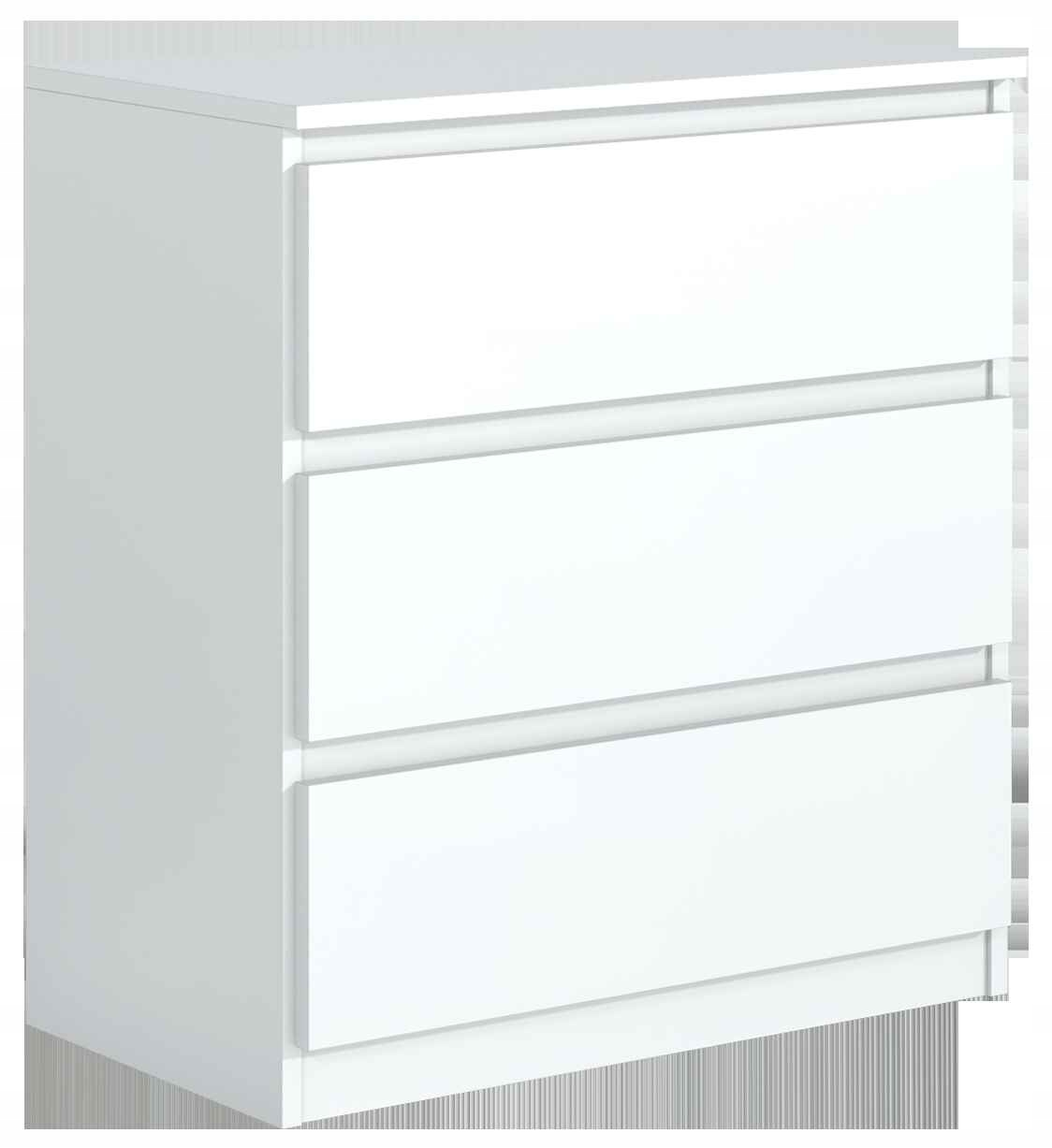 Komoda Nudo 70 cm do obývacího pokoje Ložnice Bílá