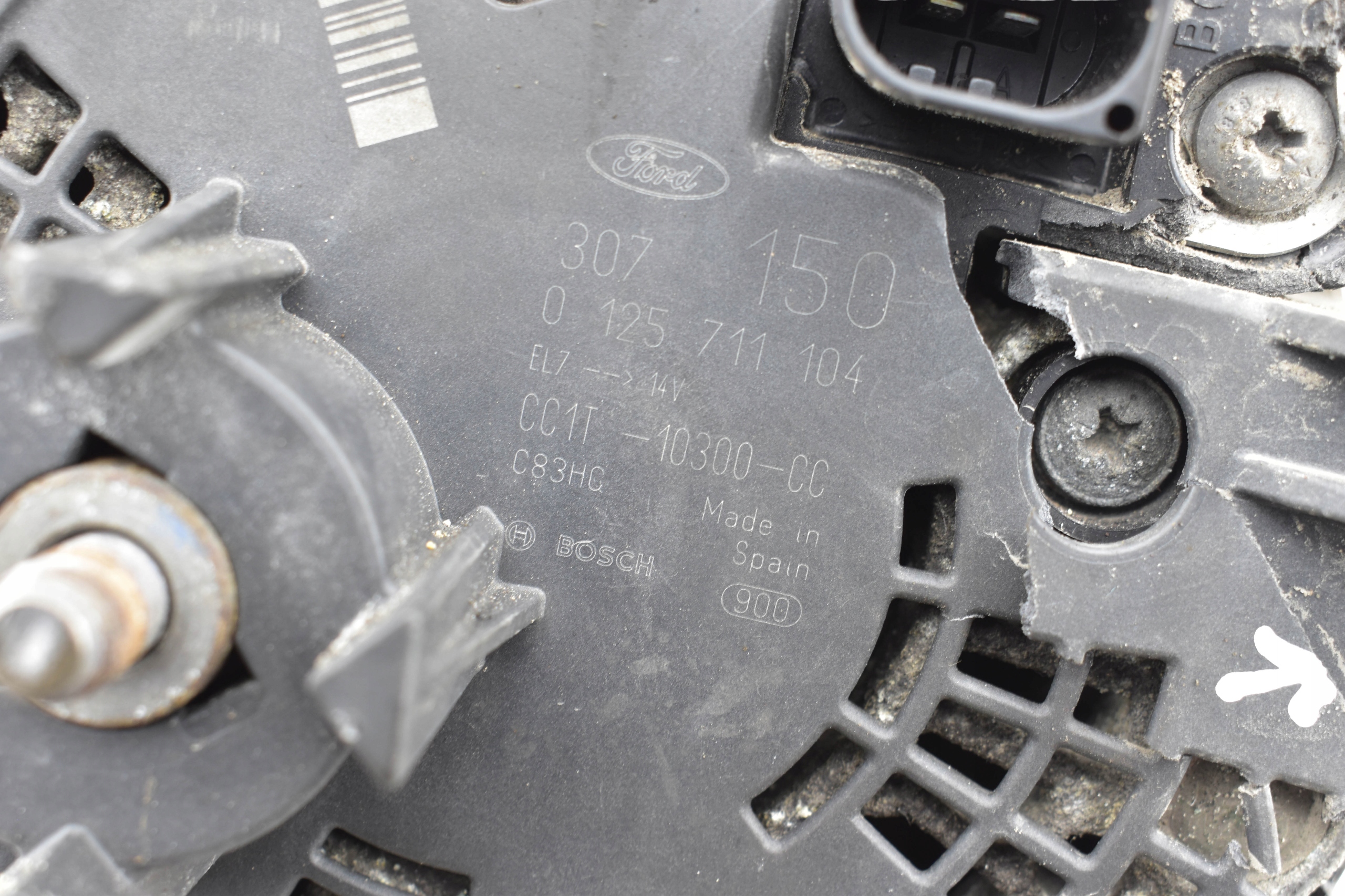Alternator FORD TRANSIT MK7 MK8 2.2 TDCI 0125711104