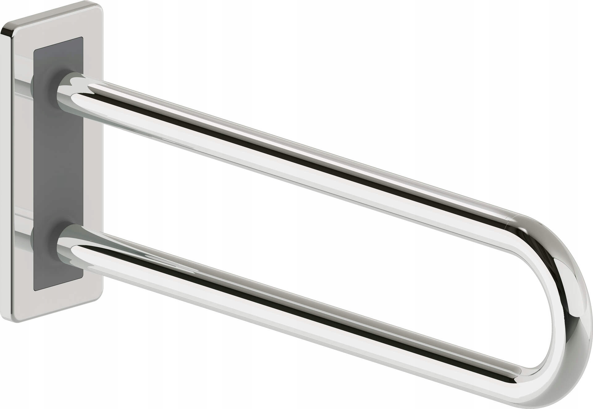 Nástenný držiak 60 cm, antracitová oceľ, nosnosť 150 kg, ergonomický dizajn