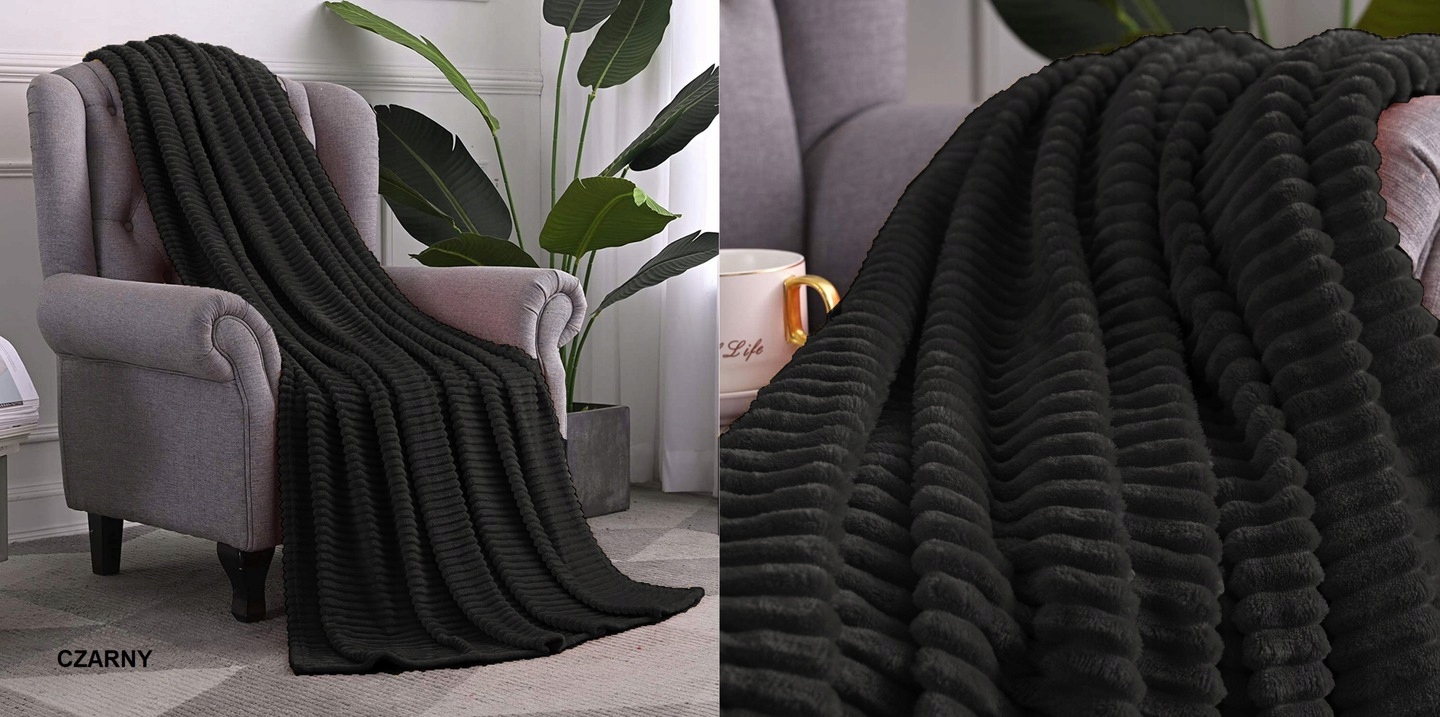 KOC TŁOCZONY NARZUTA NA ŁÓŻKO MIŁY 160x200 PREMIUM Waga produktu z opakowaniem jednostkowym 0.5 kg