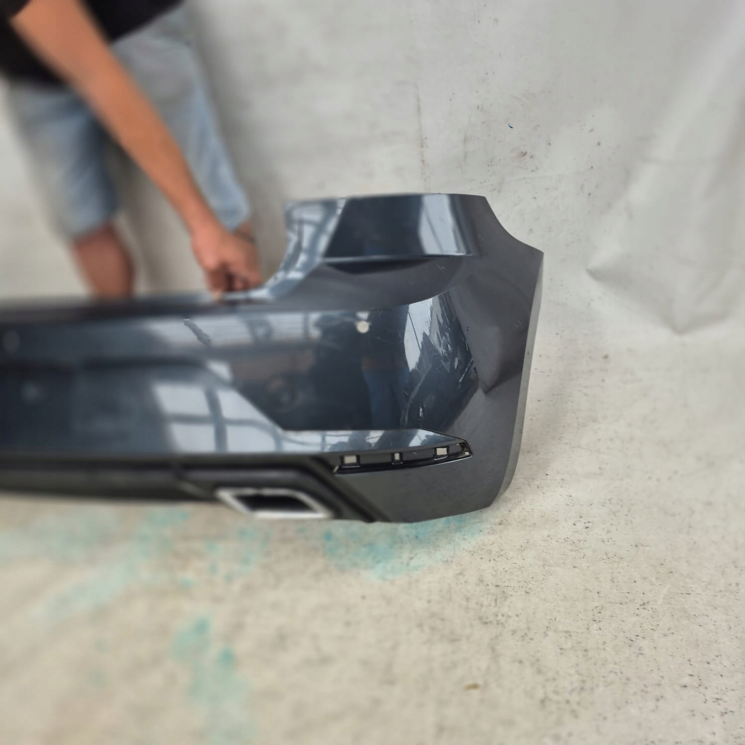 SEAT IBIZA V 5 6F 17- bumper rear part rear PDC