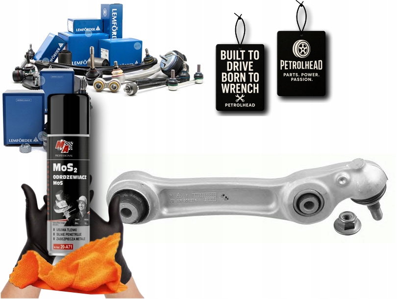 Rameno Bmw Přední F10 11 12 13 Pravé Zadní Lemforder #Petrolhead Pro+ Kit1