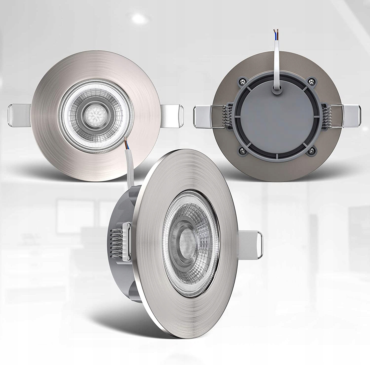 3x OCZKO POD ŚCIEMNIACZ LED 5W - DO ŁAZIENKI IP44 Kod producenta 1282