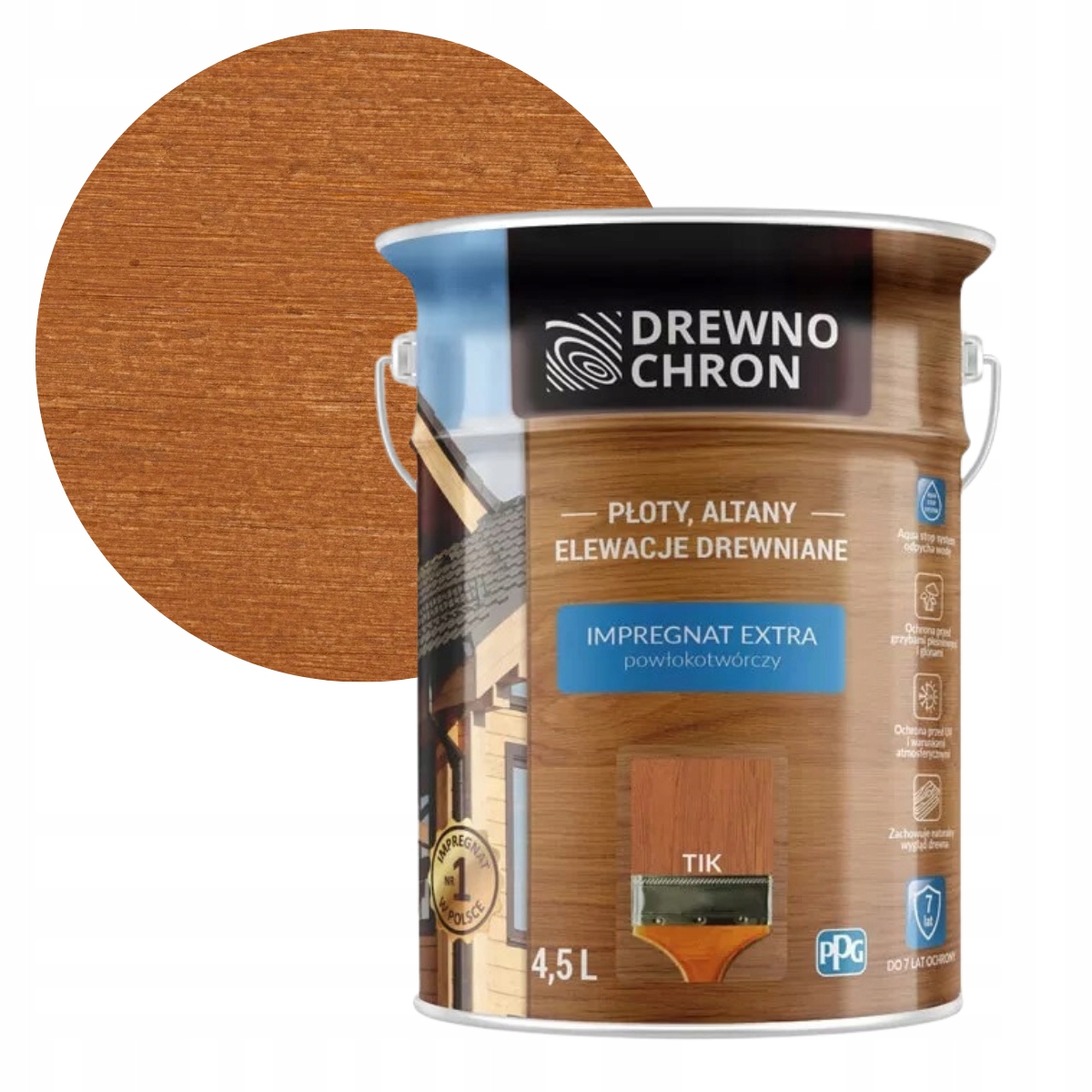Drewnochron Impregnat Extra 4,5L Tik