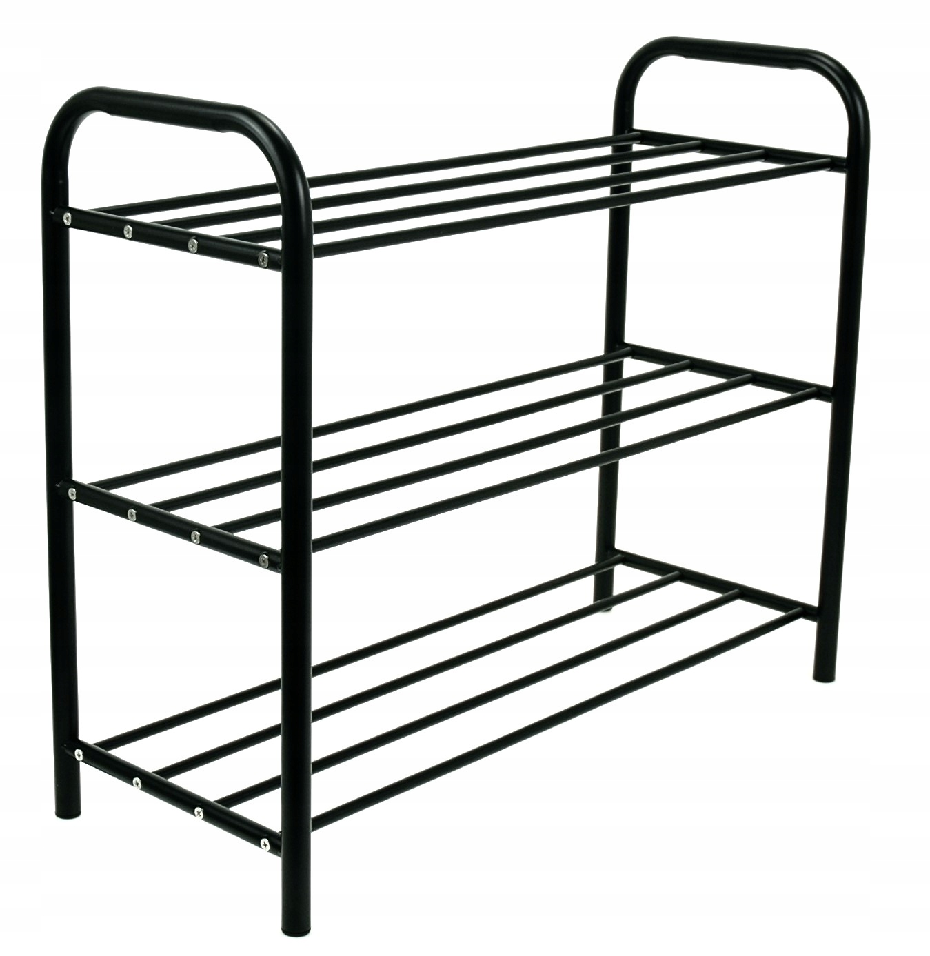 METALOWA PÓŁKA REGAŁ STOJAK NA BUTY OBUWIE SZAFKA SOLIDNA Liczba poziomów 3