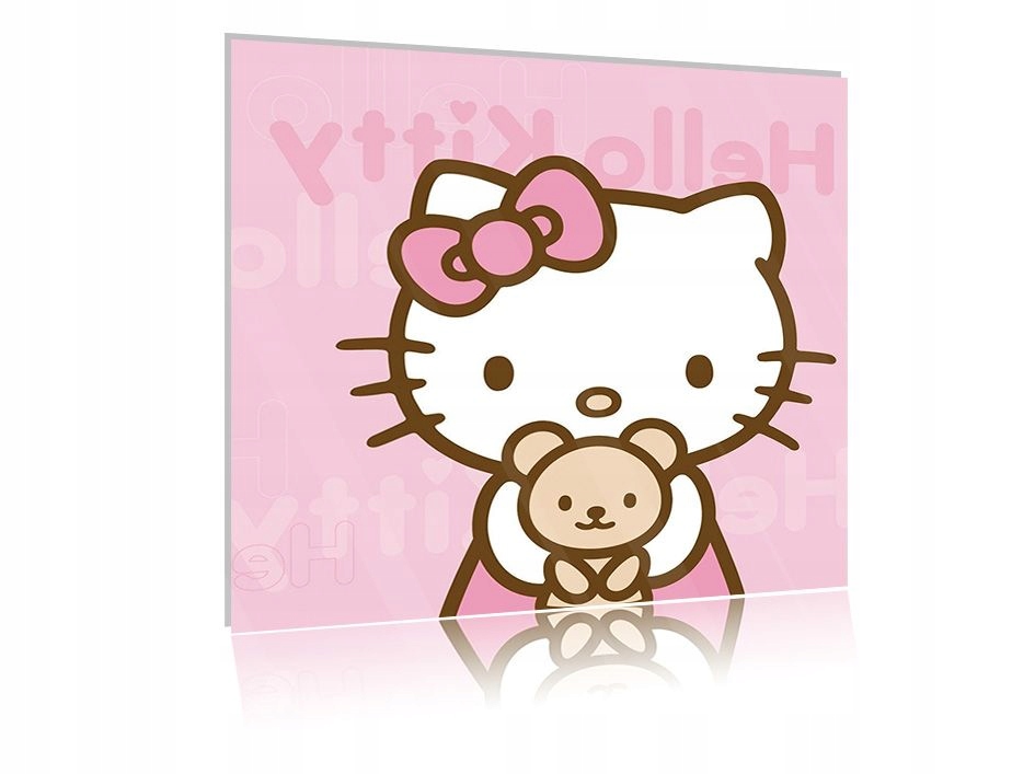 

Obraz szklany na szkle Hello Kitty 02 30x30