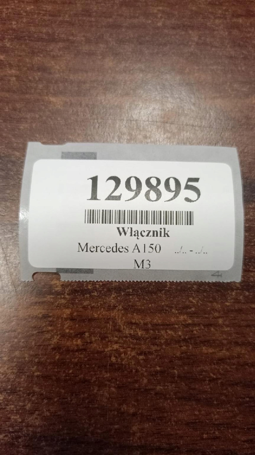 MERCEDES A150 interruttore luci 1695452704