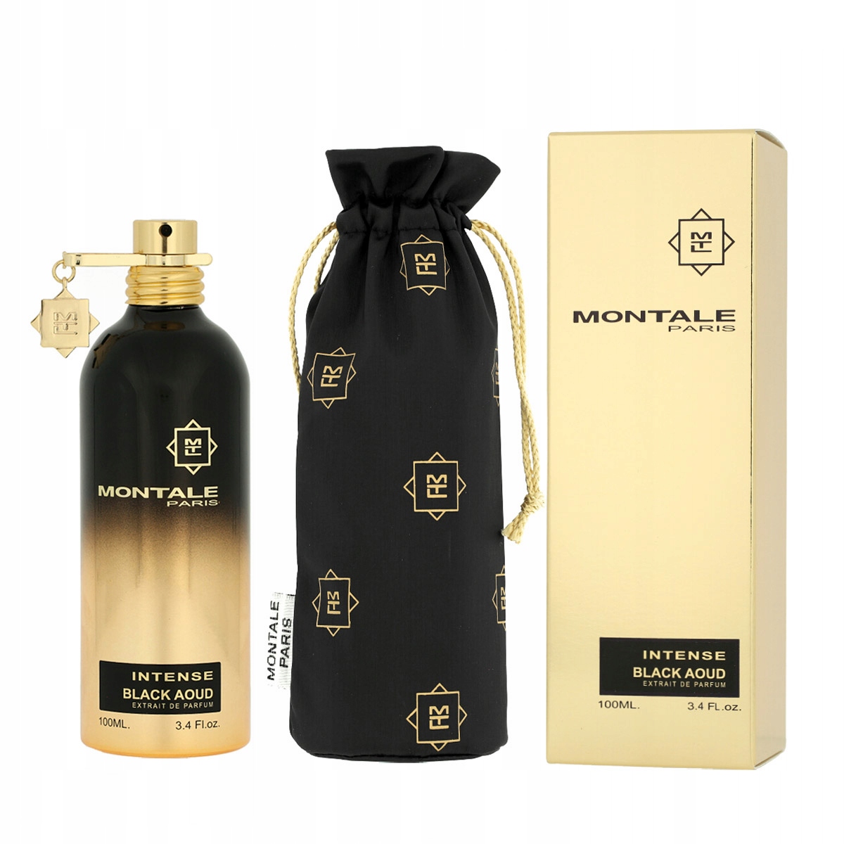 Montale Paris Intense Black Aoud Extrait de Parfum 100 ml Unisex