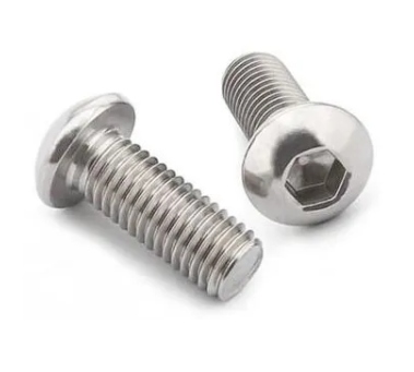 ŚRUBA KULISTA M4x10 NIERDZEWNA ISO 7380 A2 IMBUS WKRĘT GRZYBKOWY 20 szt.