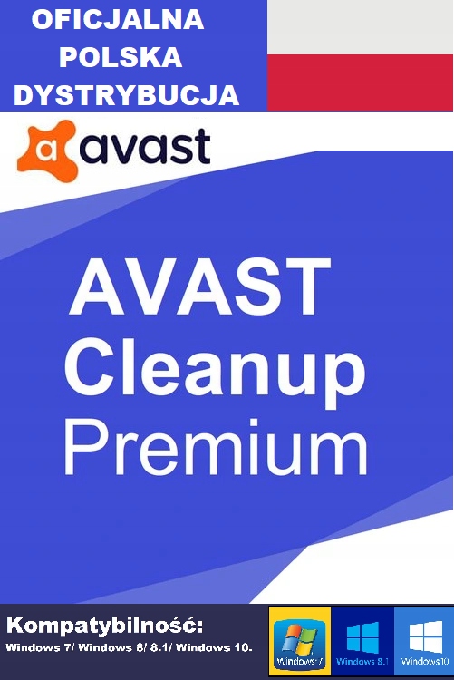 

Avast CleanUp Premium Pl 1PC /2 Lata