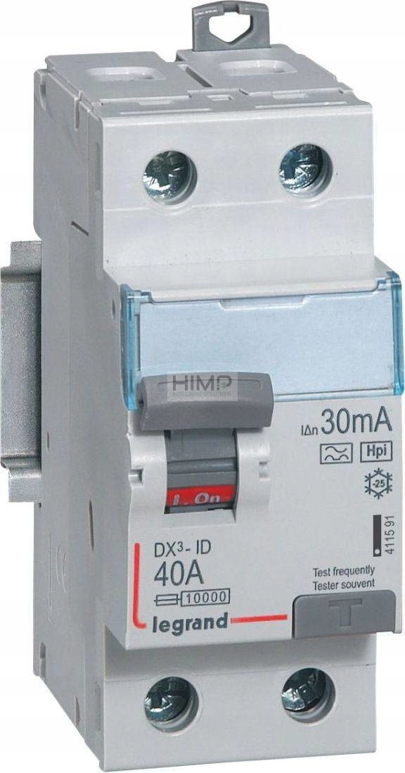 Vyp. P302 40A 30mA Typ Hpi Legrand 411591