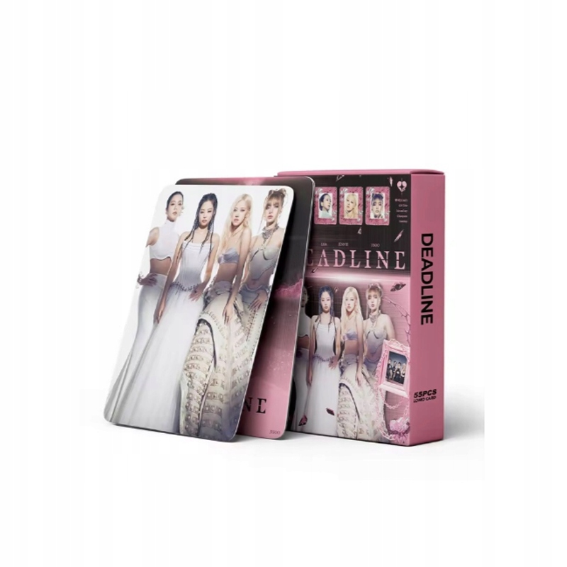 55 kart Lomo wspierających nowy album grupy K-pop Blackpink.