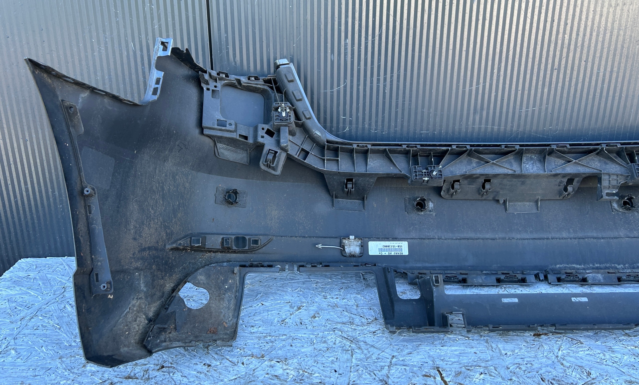 bumper rear part rear AUDI A3 8V 3D LIFT S-LINE PDC