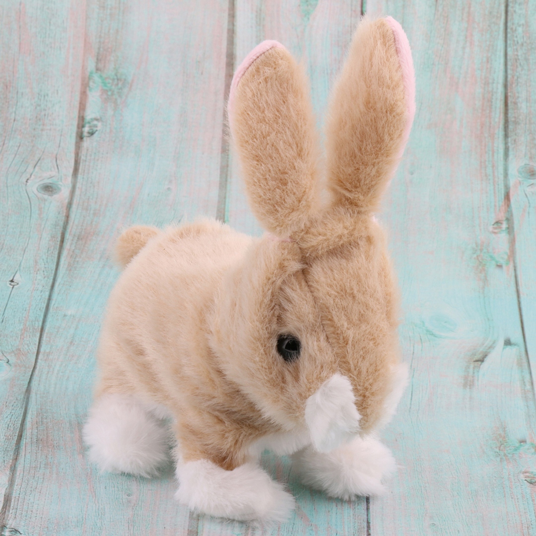 KRÓLIK INTERAKTYWNY PLUSZOWY SKACZE RUSZA USZAMI Marka Stator