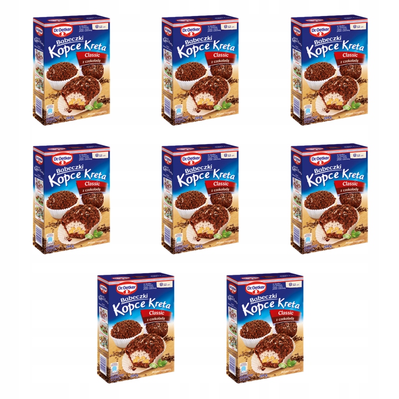 Dr. Oetker Krtkovi kopečky 264 g X8