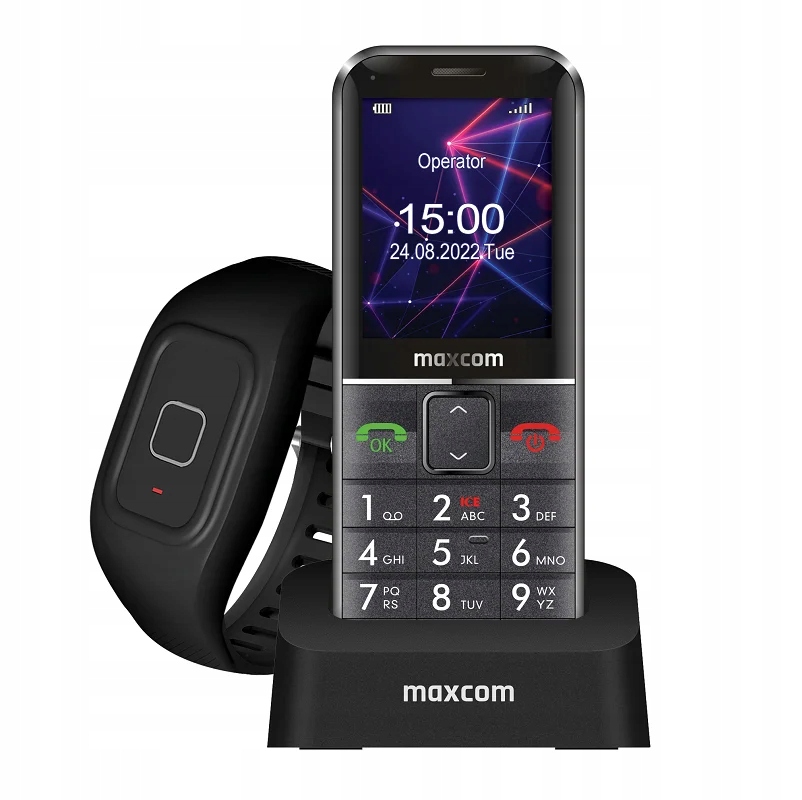 Mobilný telefón Maxcom Comfort MM735 Sos náramok