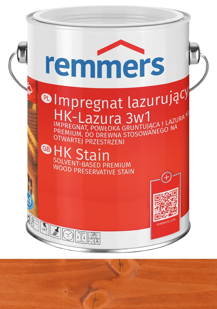 

Remmers Hk-lasur impregnat drewna 0,75L Teak