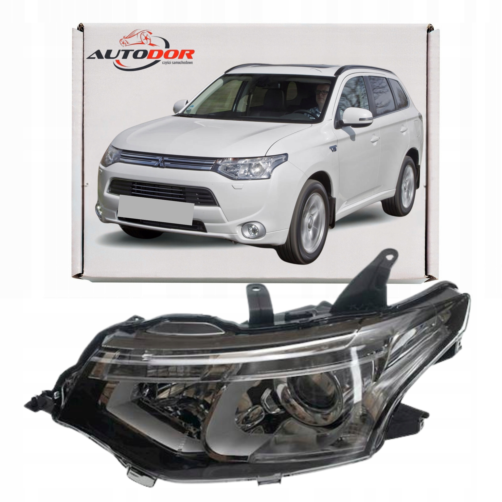 Mitsubishi Outlander III Levý Světlomet Lampa Nová