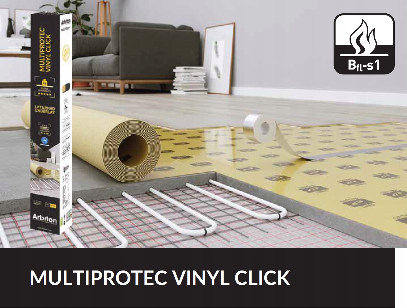Podkład pod panele MULTIPROTEC LVT VINYL CLICK Marka Arbiton